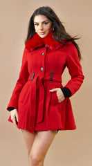 Elysian Coat Red