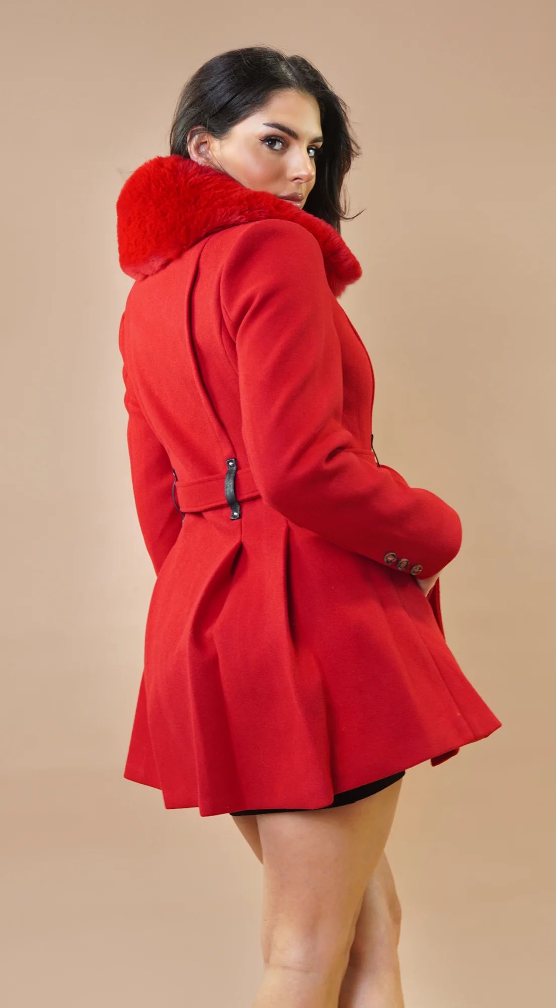 Elysian Coat Red