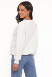 Amalfi Graphic Sweatshirt White