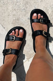 Plot Twist Slides Black