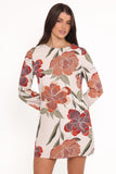 Elanira Mini Dress Fall Floral
