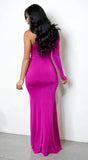 Avyan Maxi Dress Magenta