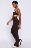 Movement Flare Leggings Dark Chocolate