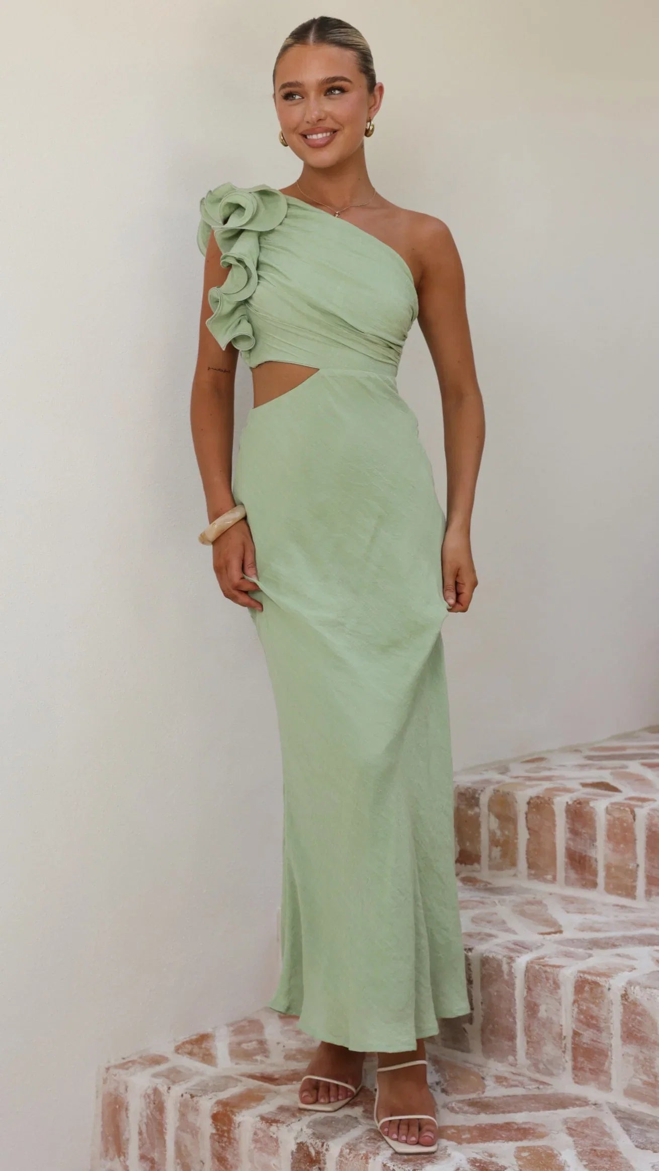 Amina Maxi Dress Sage