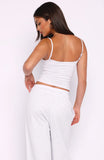 Off The Field Singlet Top Grey