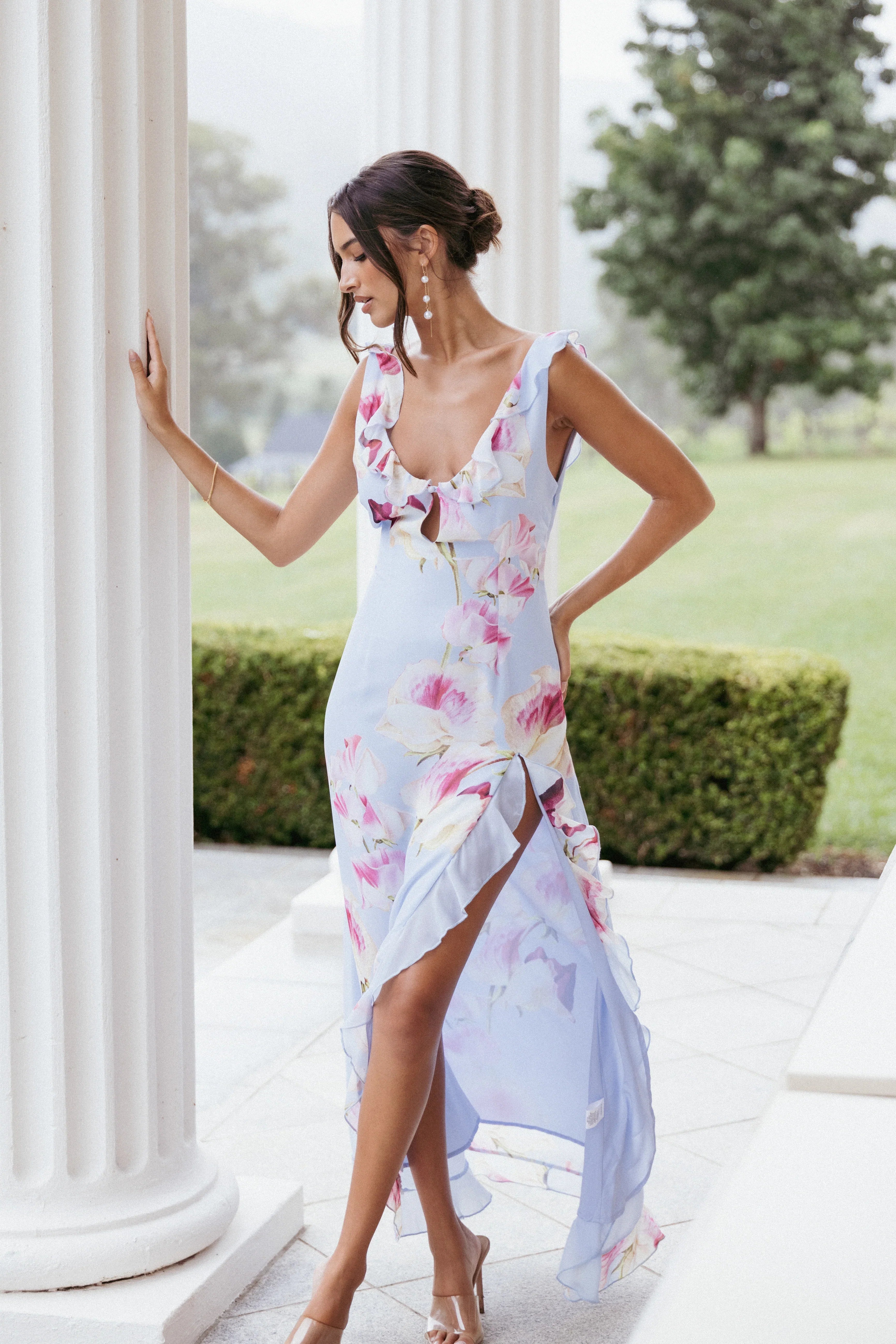 Inayah Maxi Dress Cadence Print