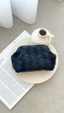 Vasanti Woven Clutch Black