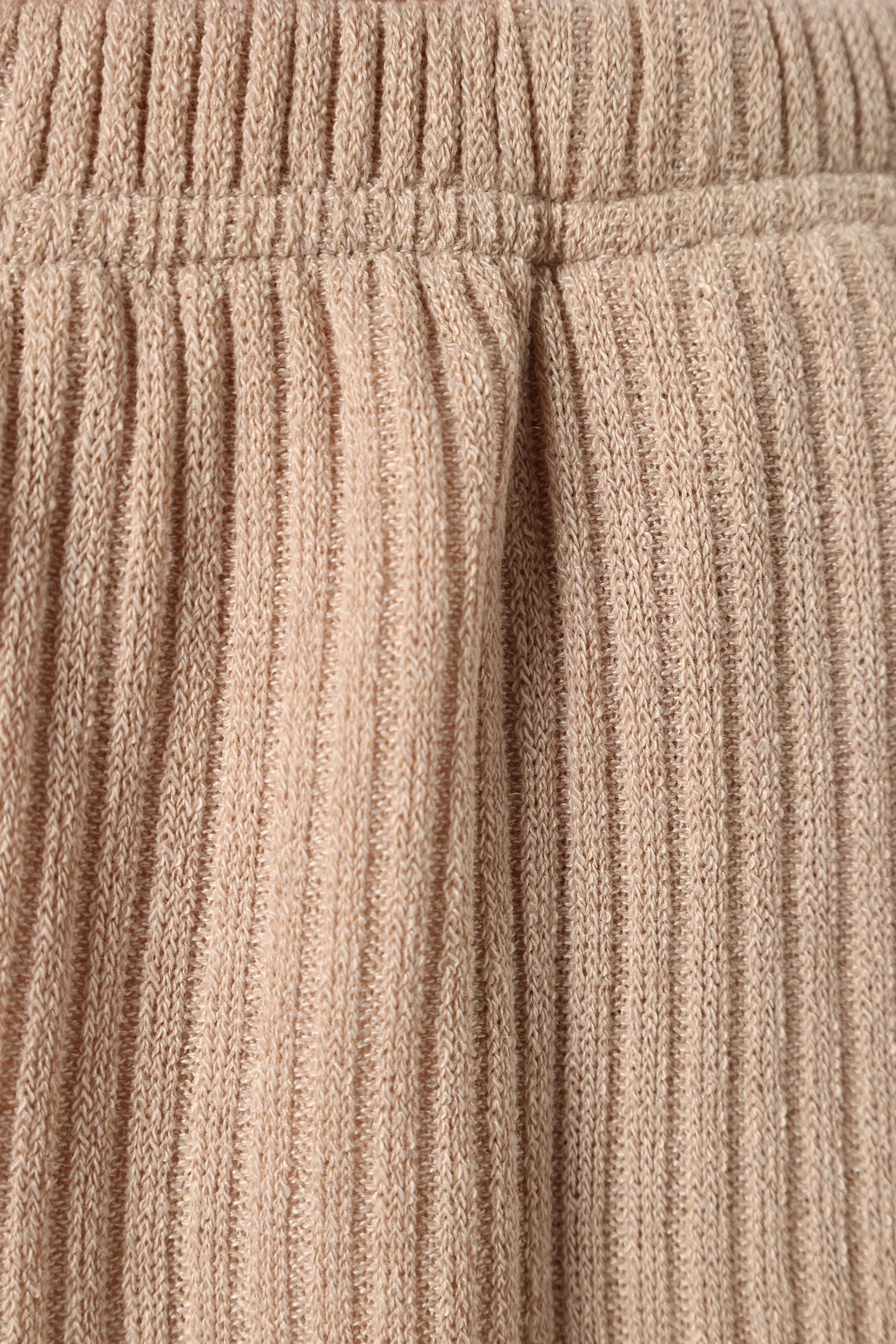 Granger Knit Short Set Tan