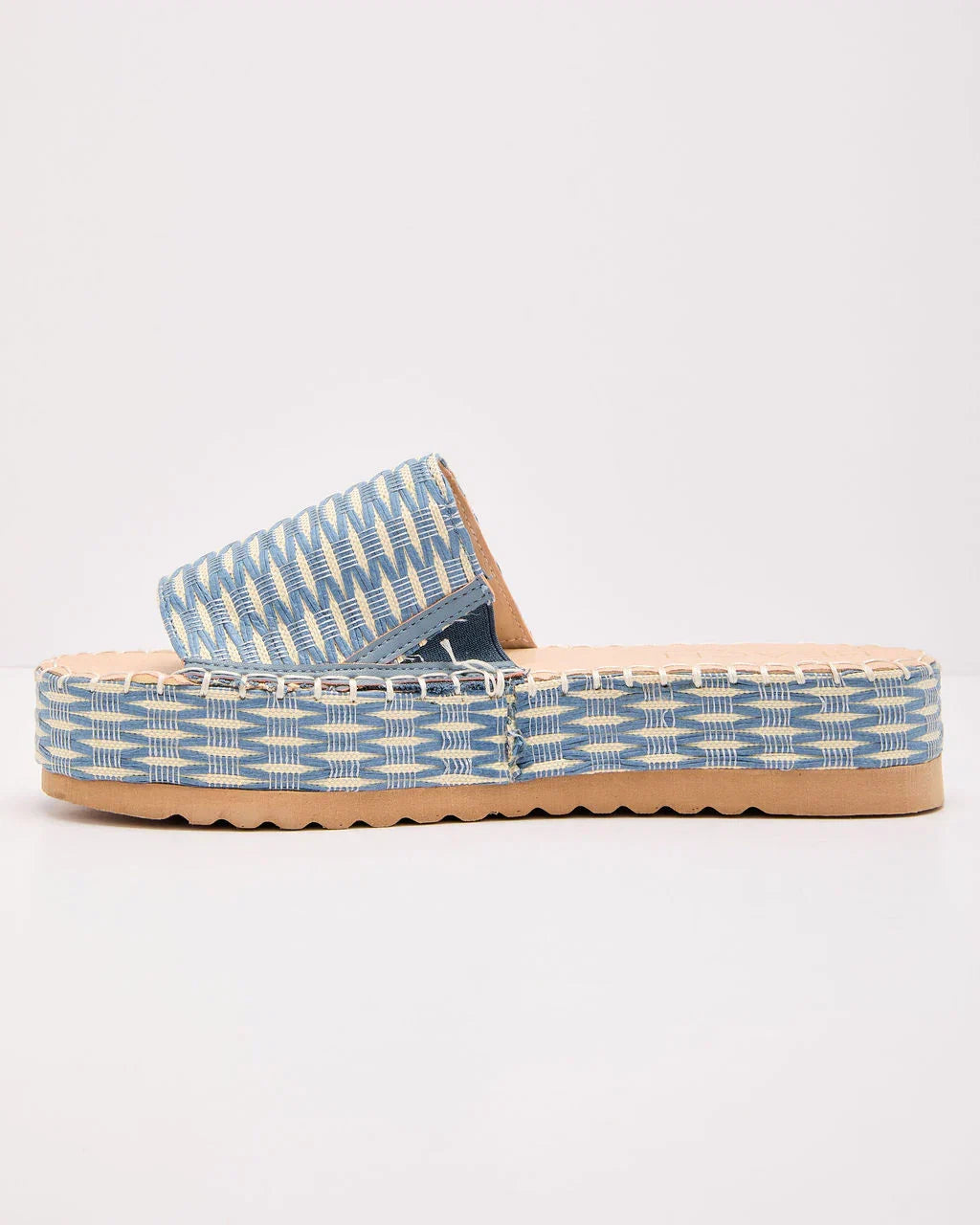 Ashlen Raffia Platform Sandals