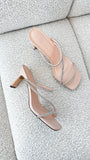 Femi Heel Nude Diamante