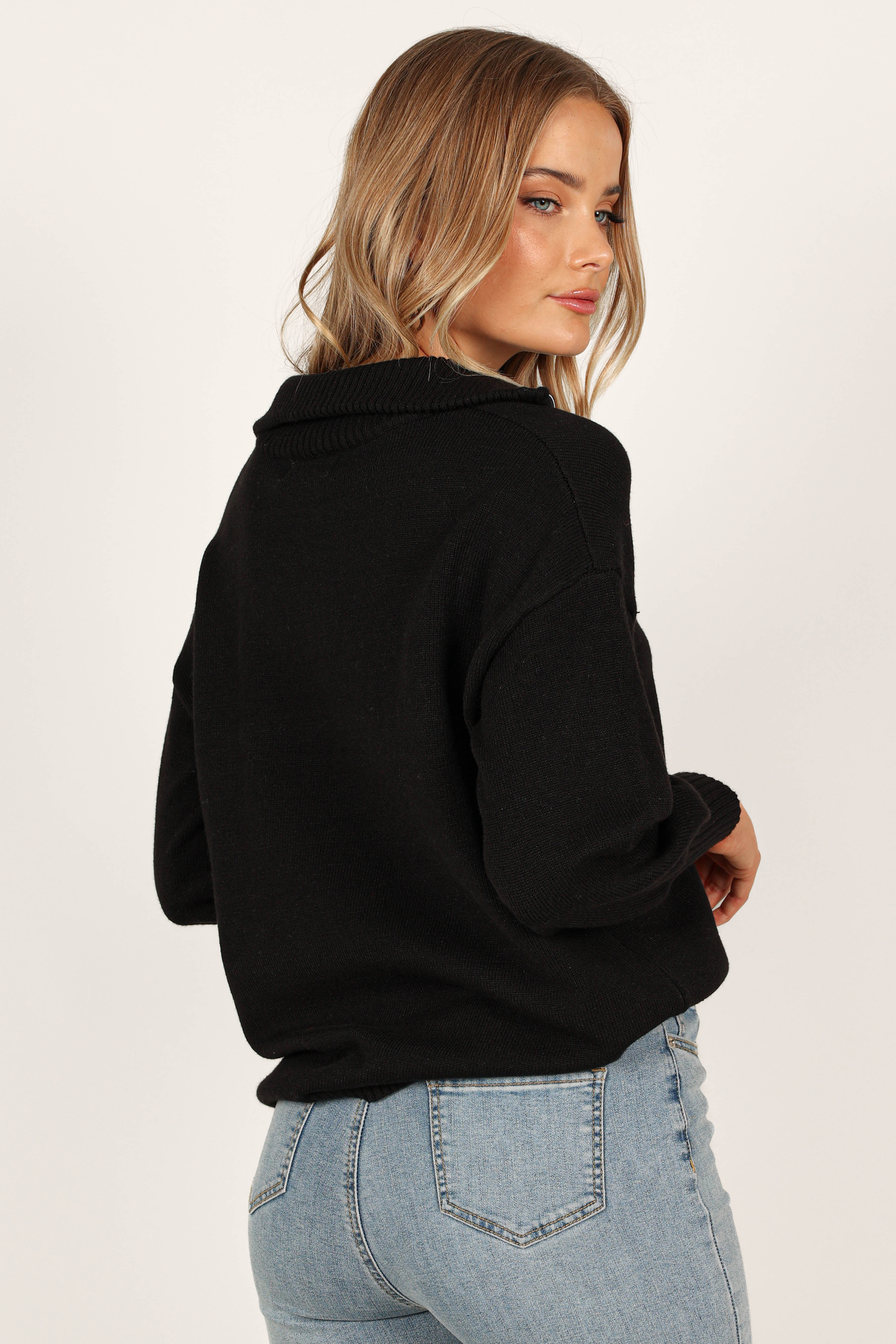 Whistler Knit Sweater Black