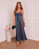 Marylou Striped Ribbed Knit Cami
