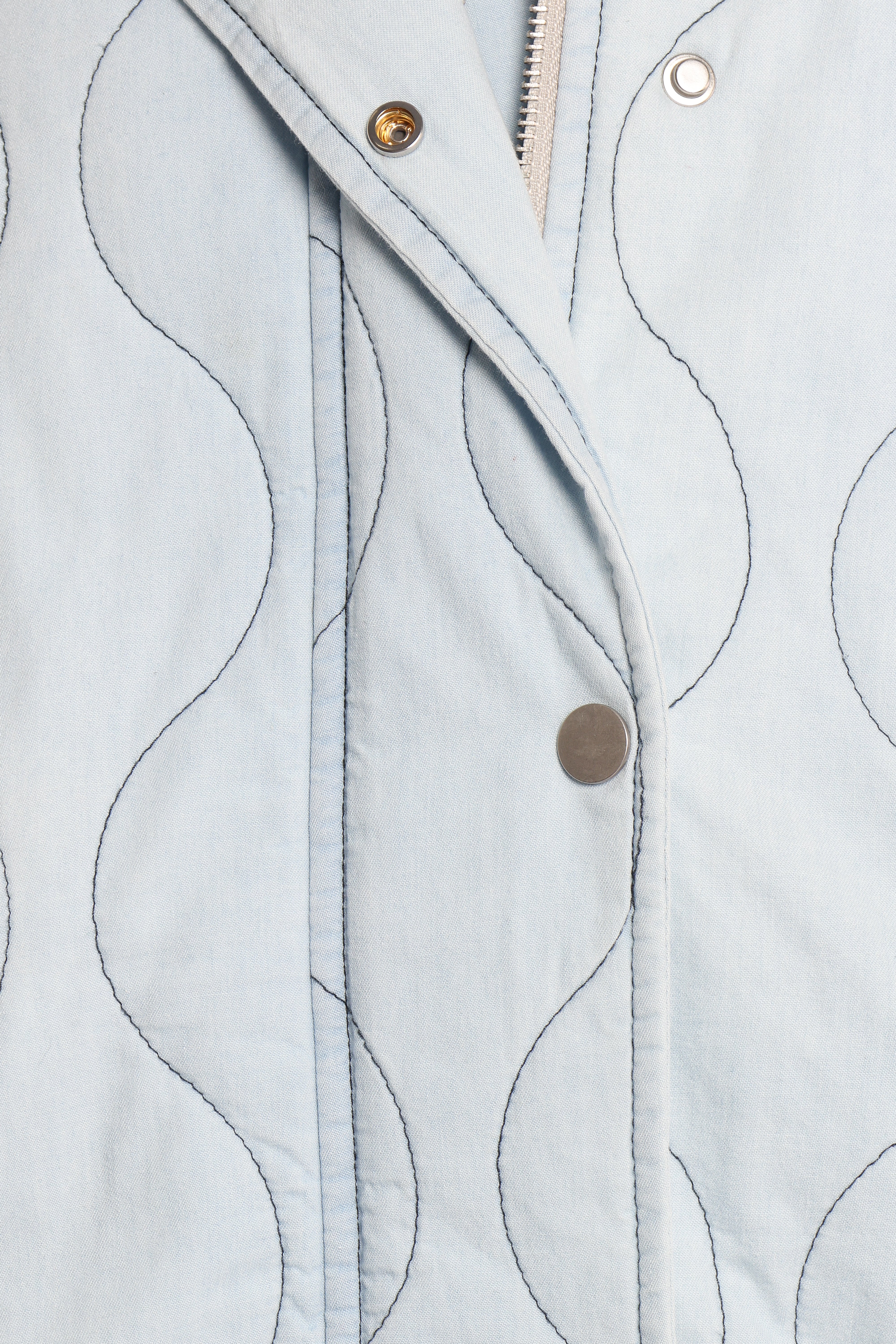 Keah Quilted Jacket Blue