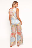 Charly Wide Leg Pant Bel Air Rose