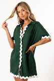 Zoe Mini Dress Green