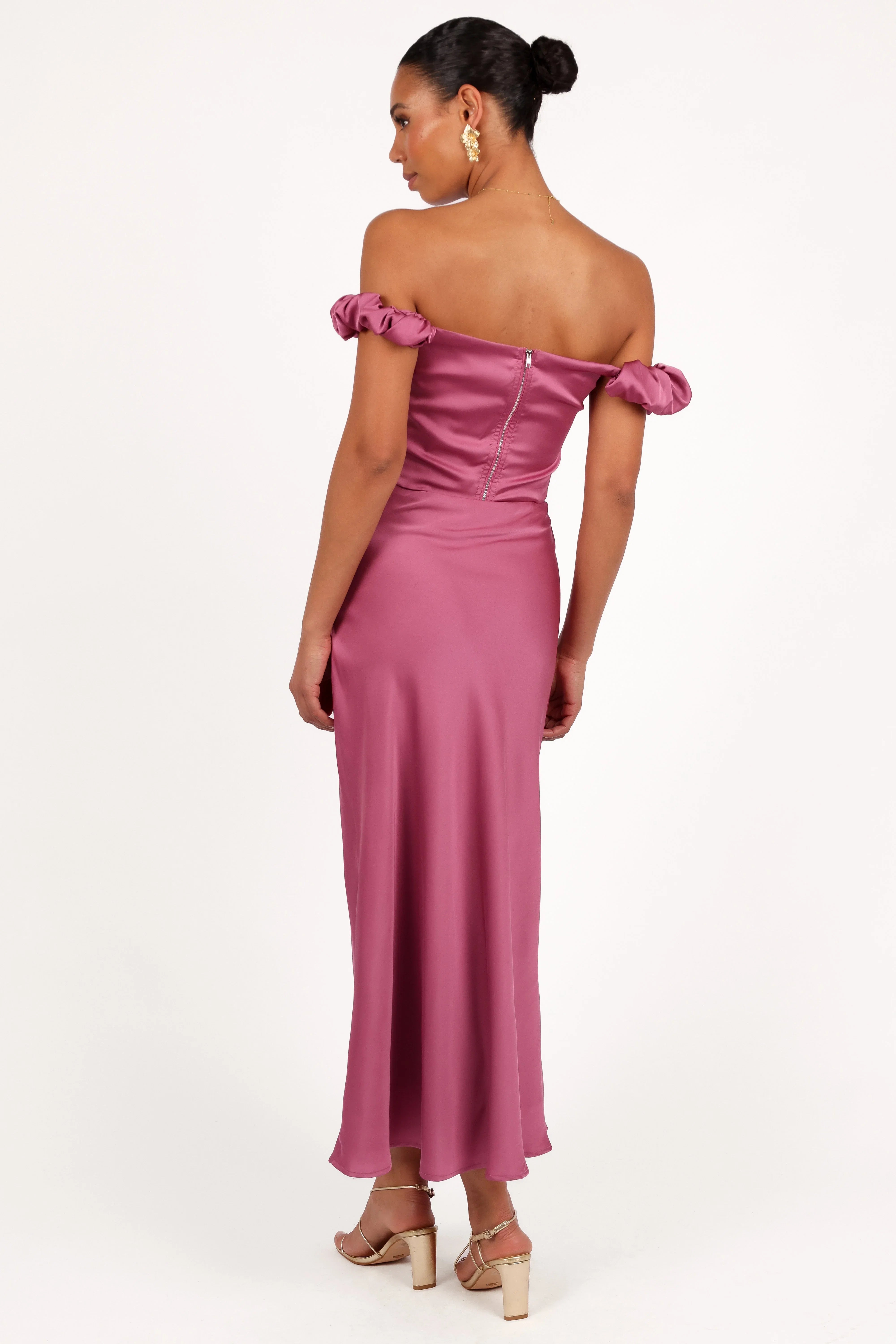Arabella Two Piece Set Dark Rose