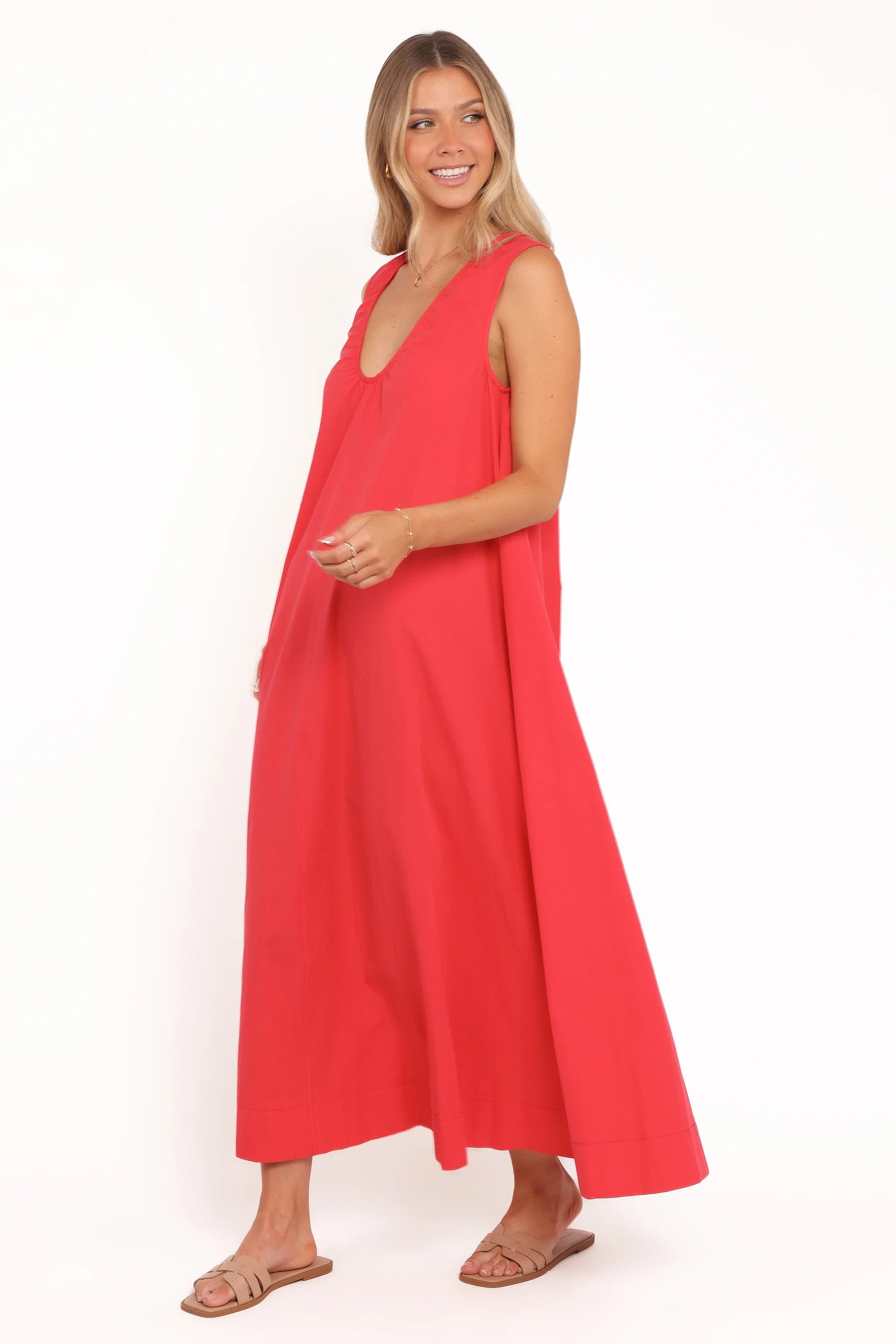 Laurita Maxi Dress Red