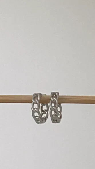 Chain Huggie Silver