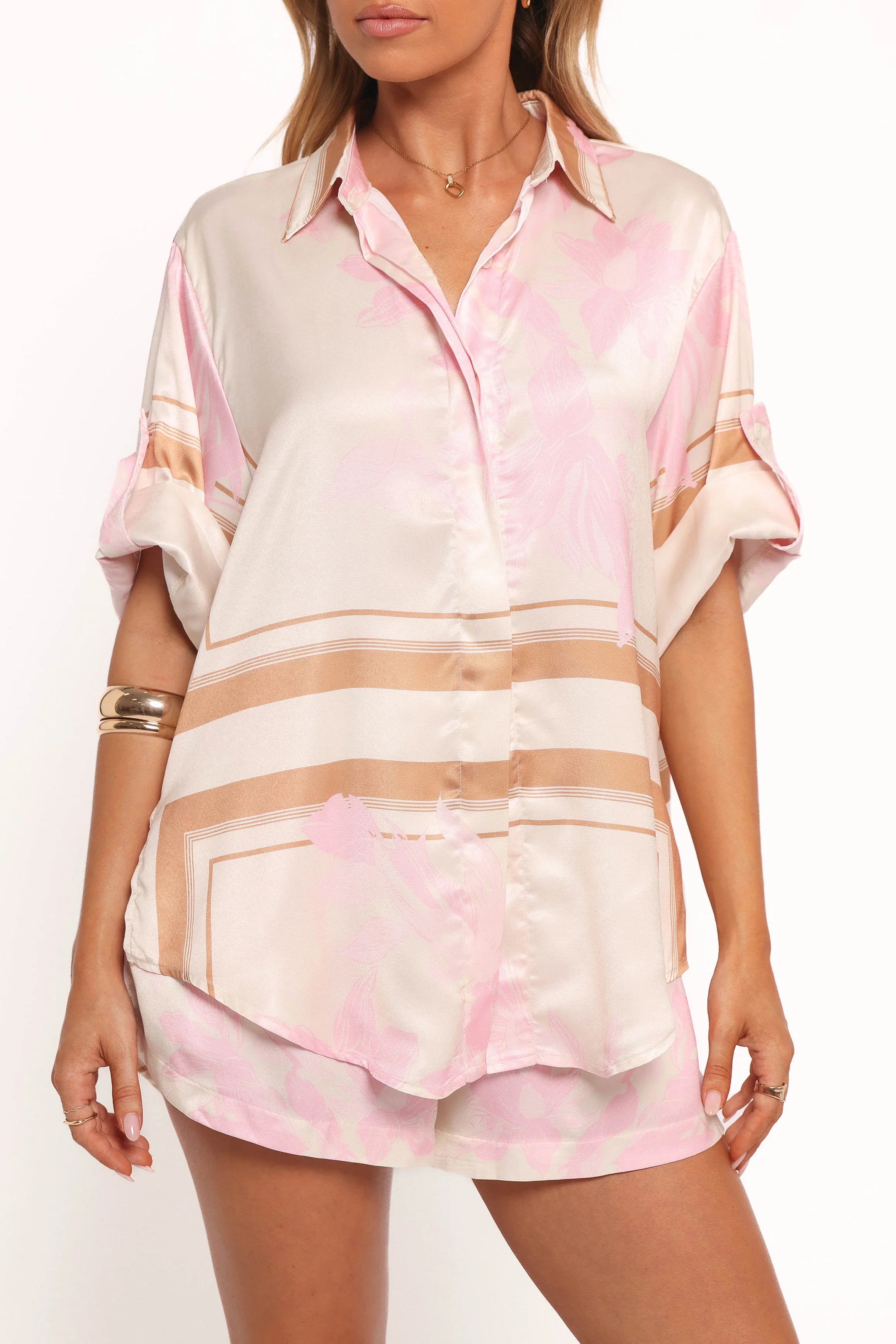 Lara Shirt Pink Print