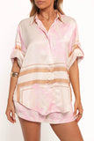Lara Shirt Pink Print