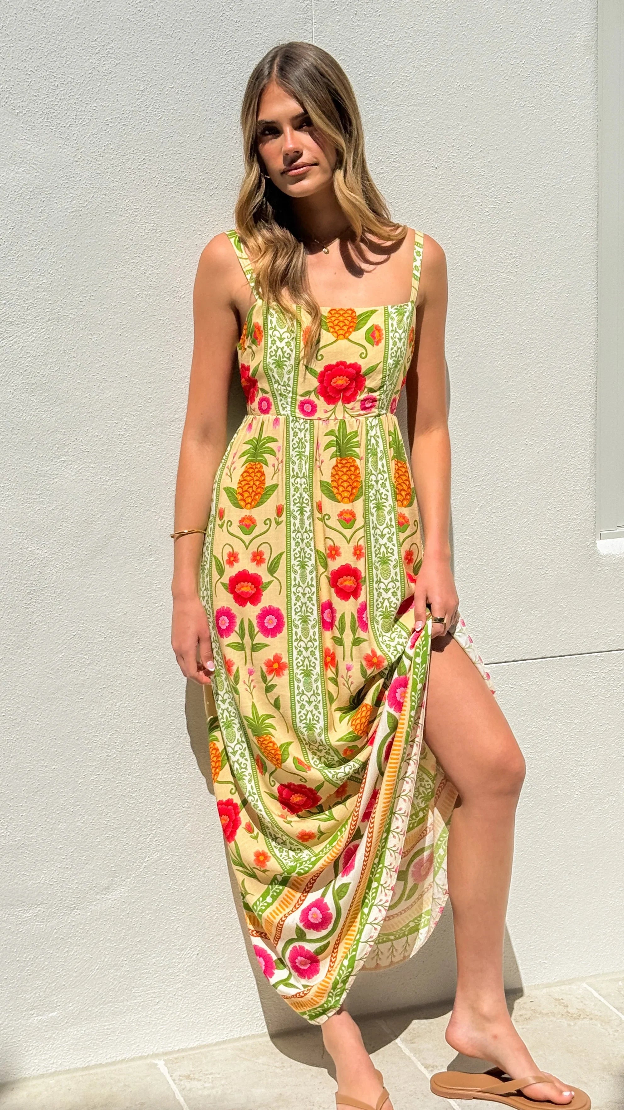 Keziah Maxi Dress Sunkissed Print