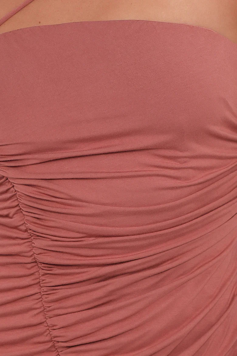 Avaline Maxi Dress Terracotta