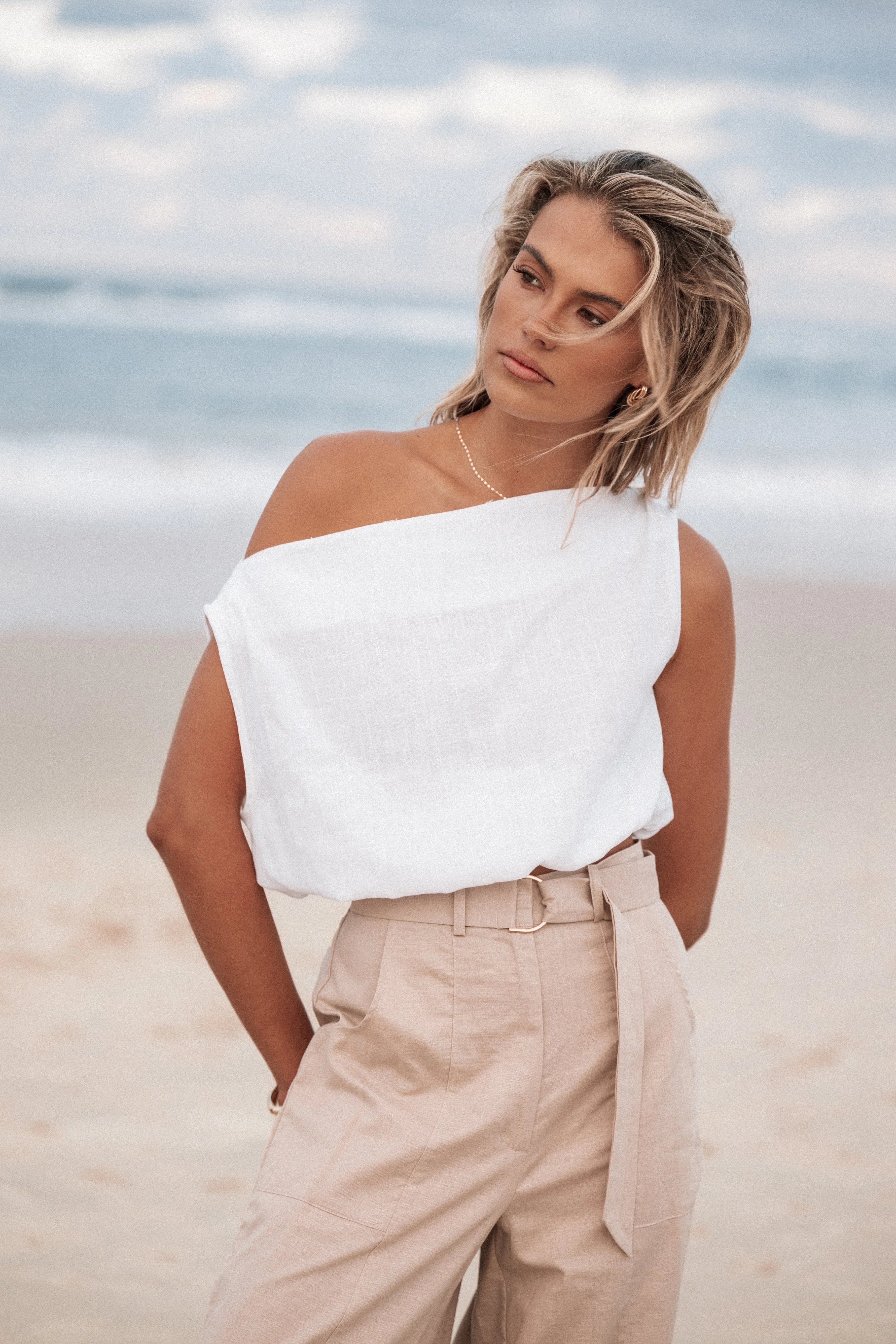 Zara Top White