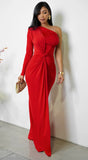 Avyan Maxi Dress Red