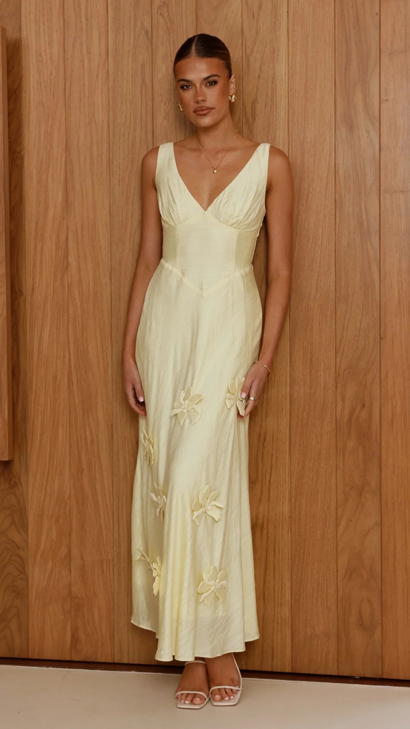 Lavara Maxi Dress Yellow