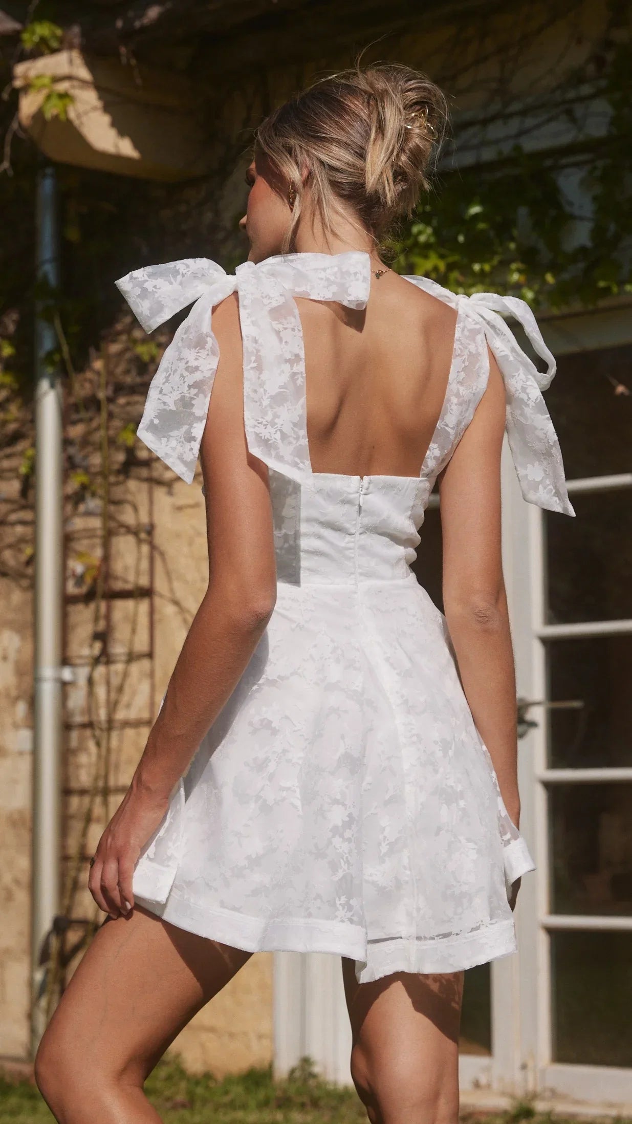 Karis Mini Dress White
