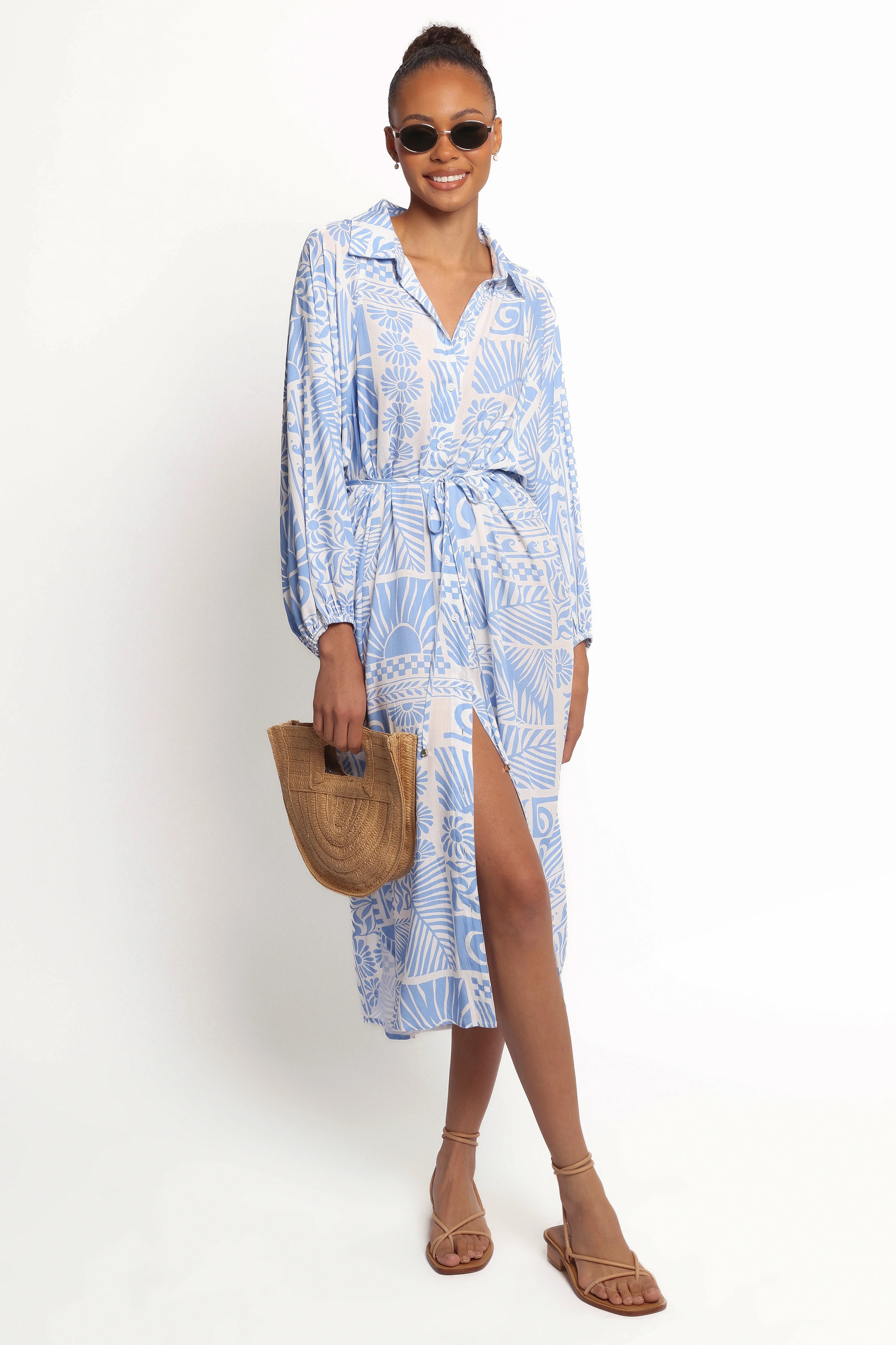 Foster Midi Dress Malia Print