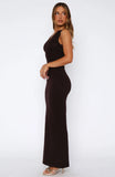 Shes Back Maxi Dress Espresso