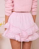 Tender Solstice Tiered Ruffle Shorts