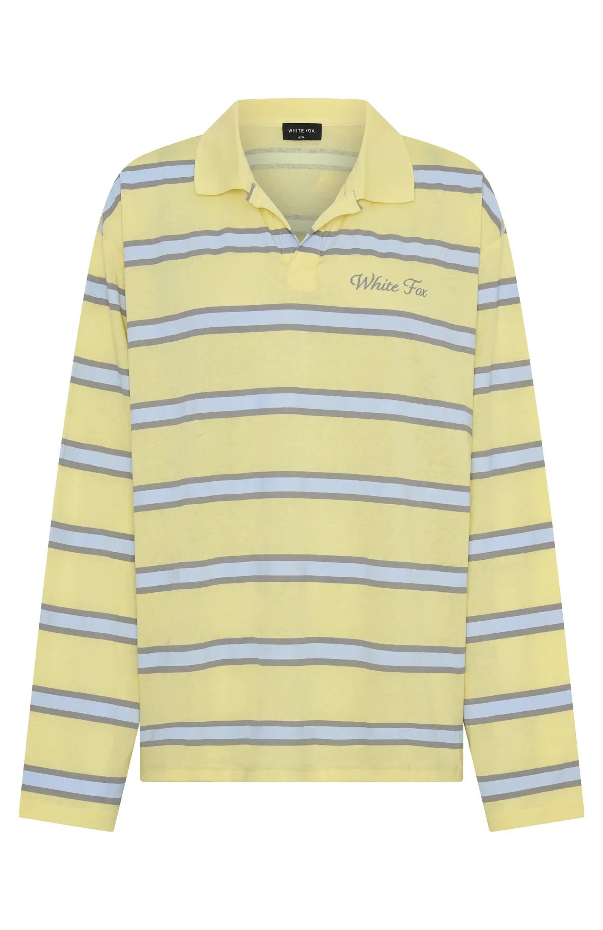 Verano Sixteen Carmen Long Sleeve Oversized Jersey Lemon