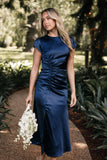 Lisbeth Midi Dress Navy