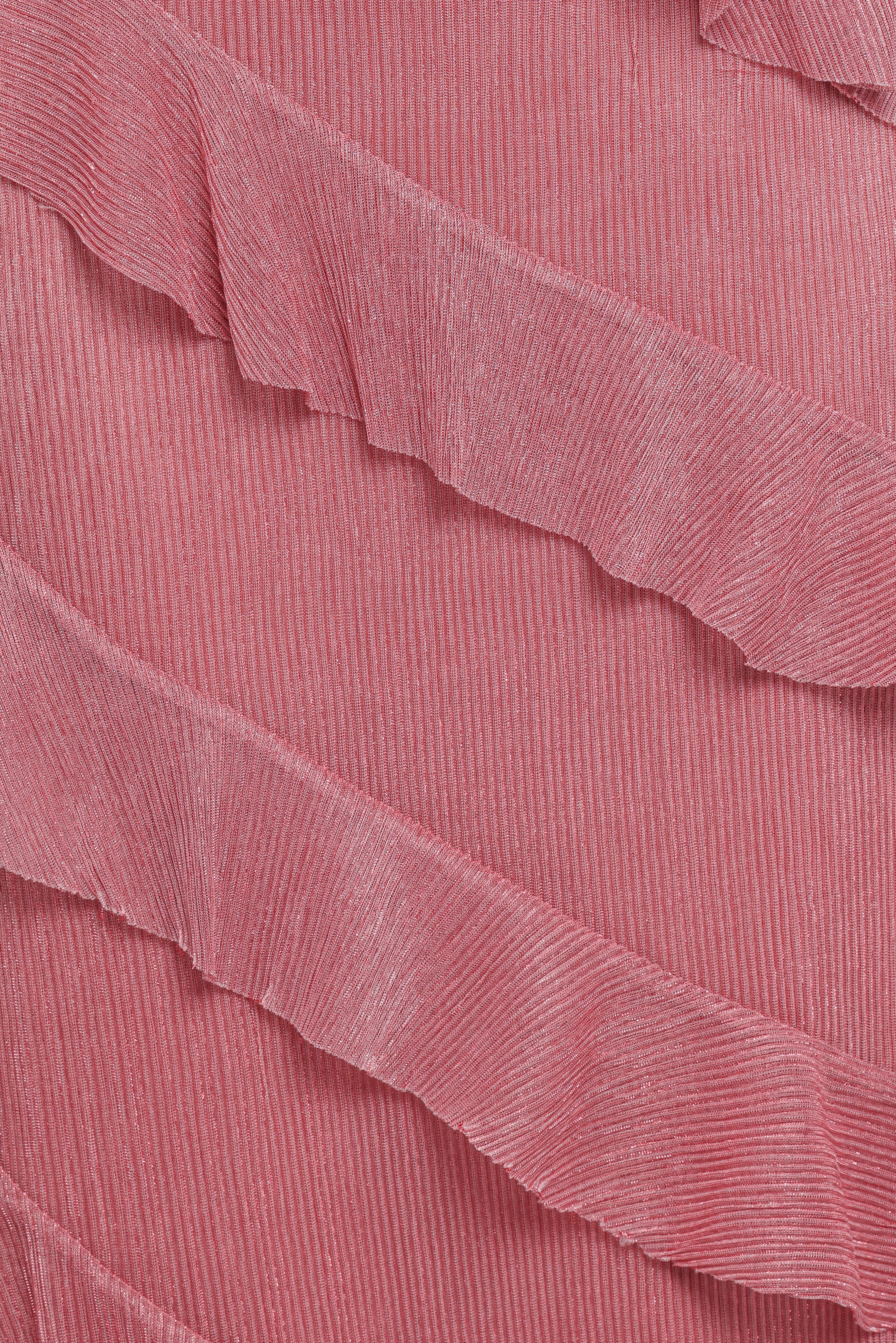 Ciao Ruffles Maxi Dress Pink