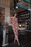 Bloise Maxi Skirt Blurred Botanics
