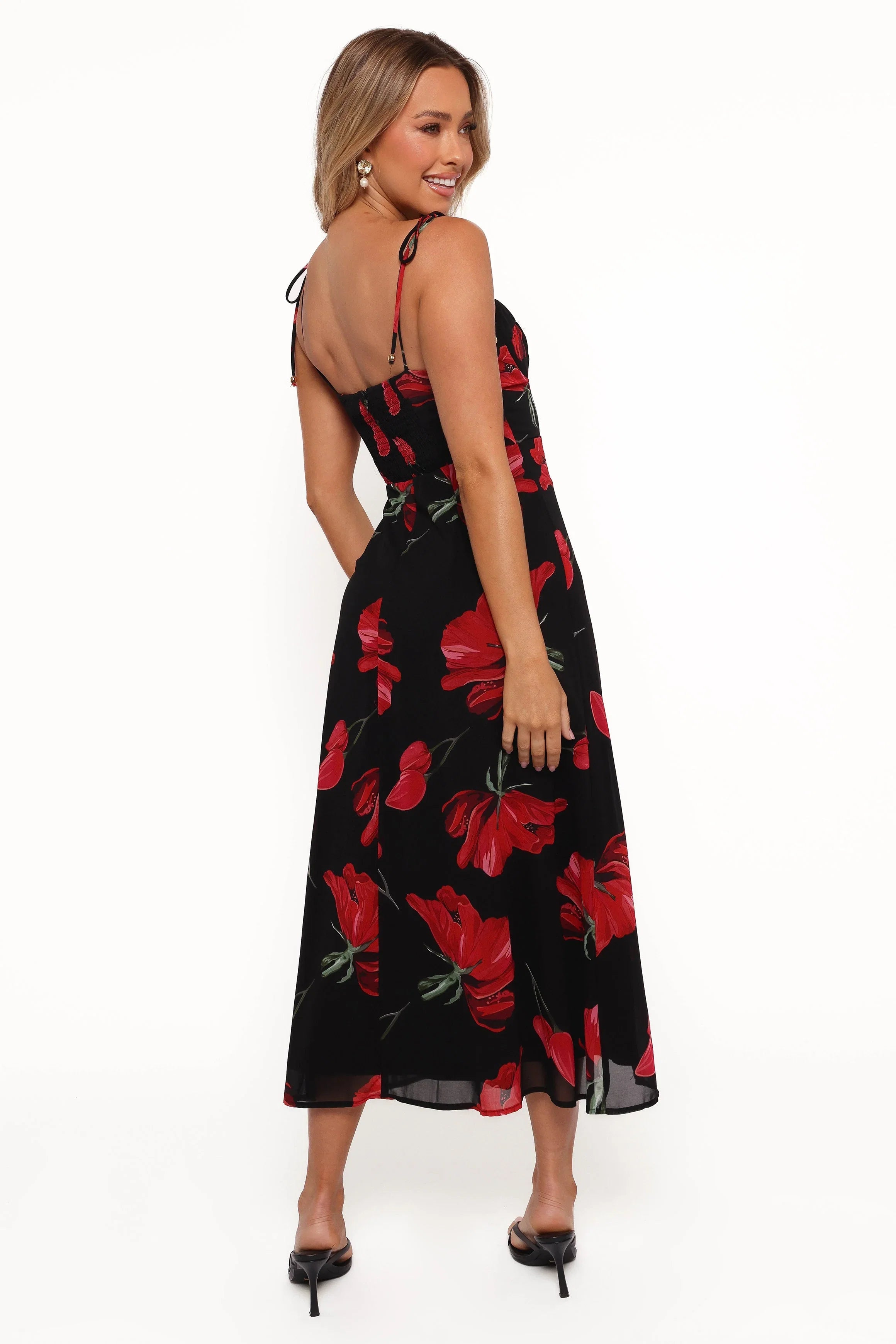 Meg Dress Black Floral