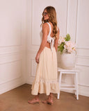 Fine Romance Color Block Midi Dress