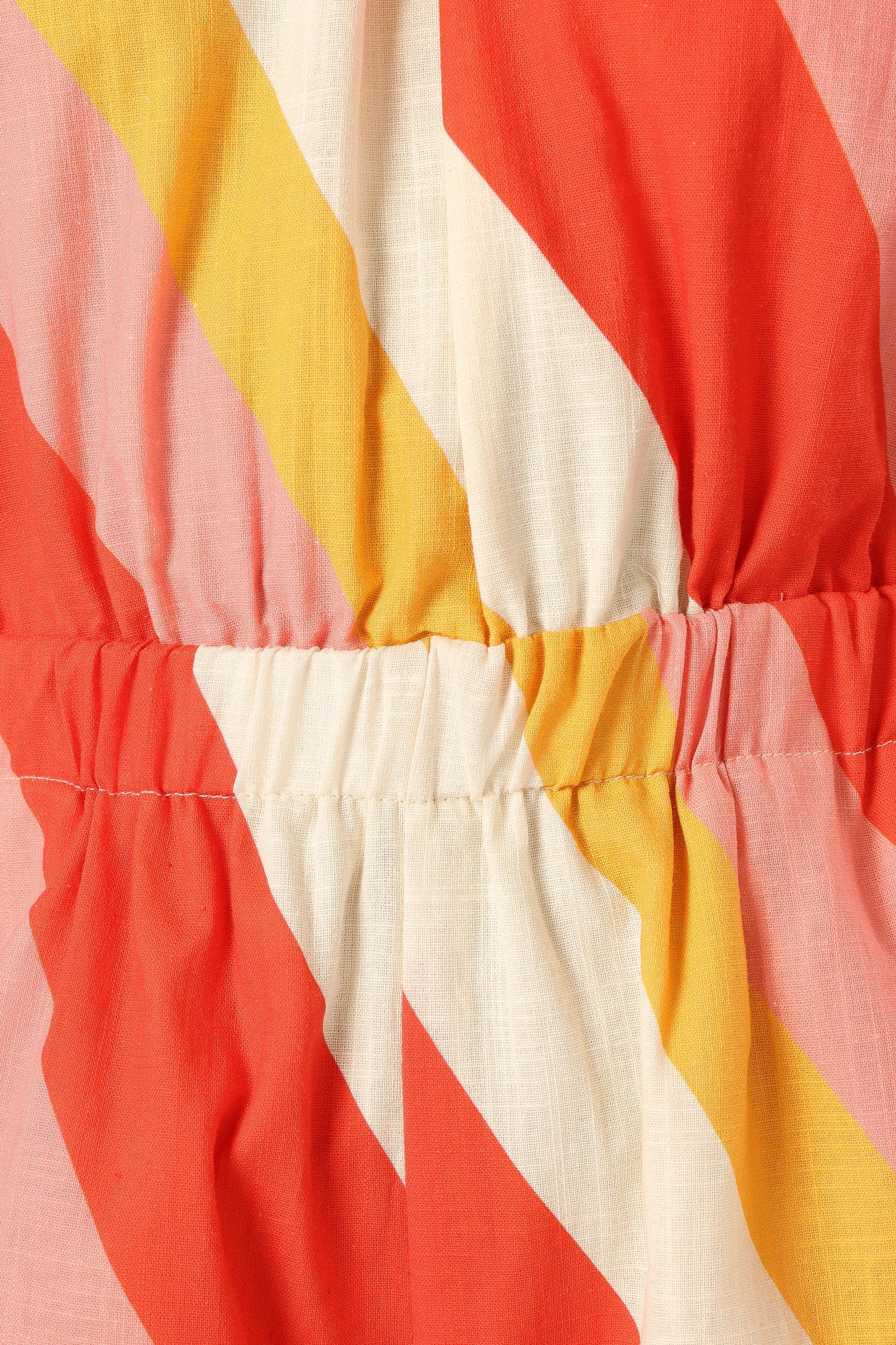 Silanzo Romper Pink Stripe