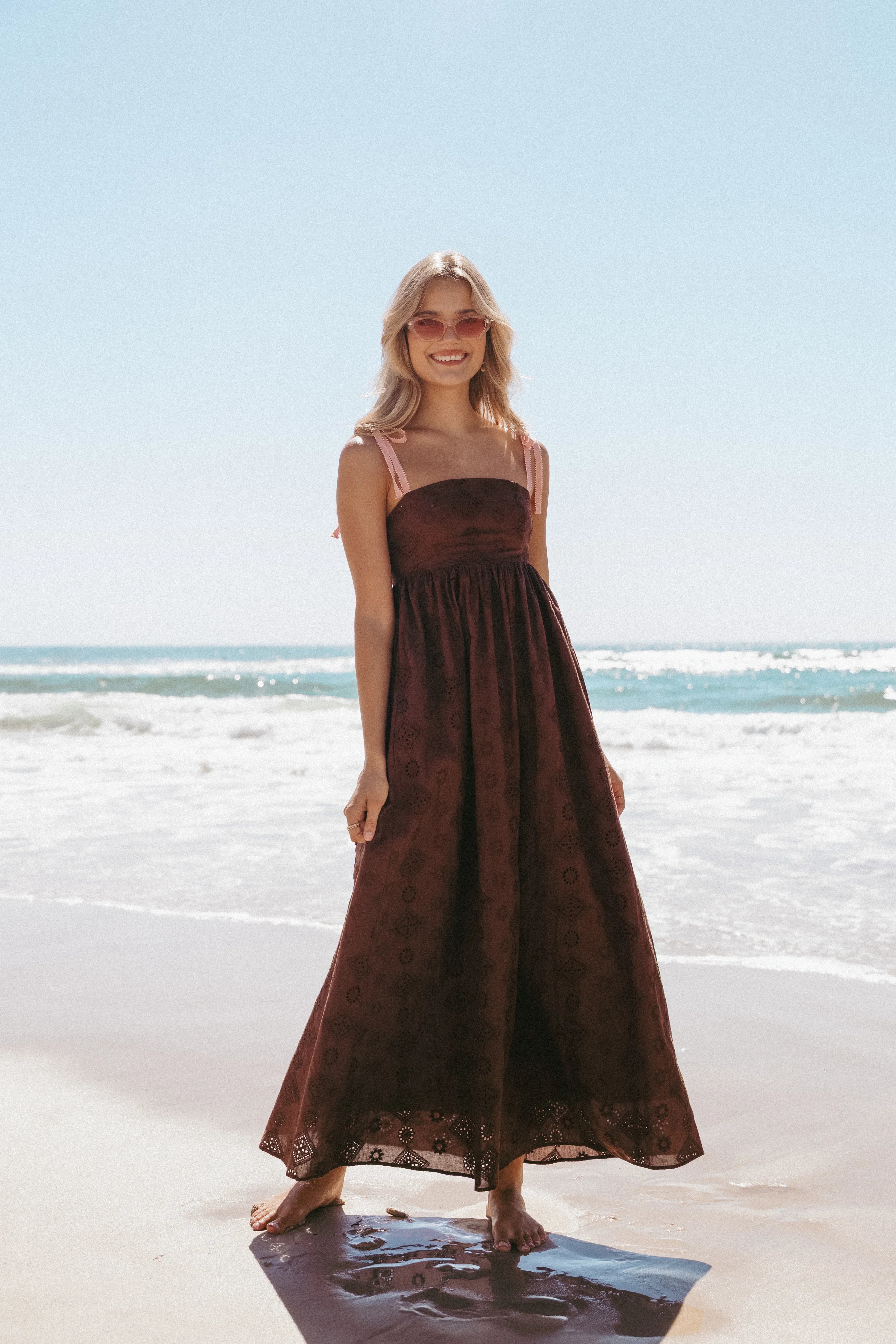 Odessa Maxi Dress Brown