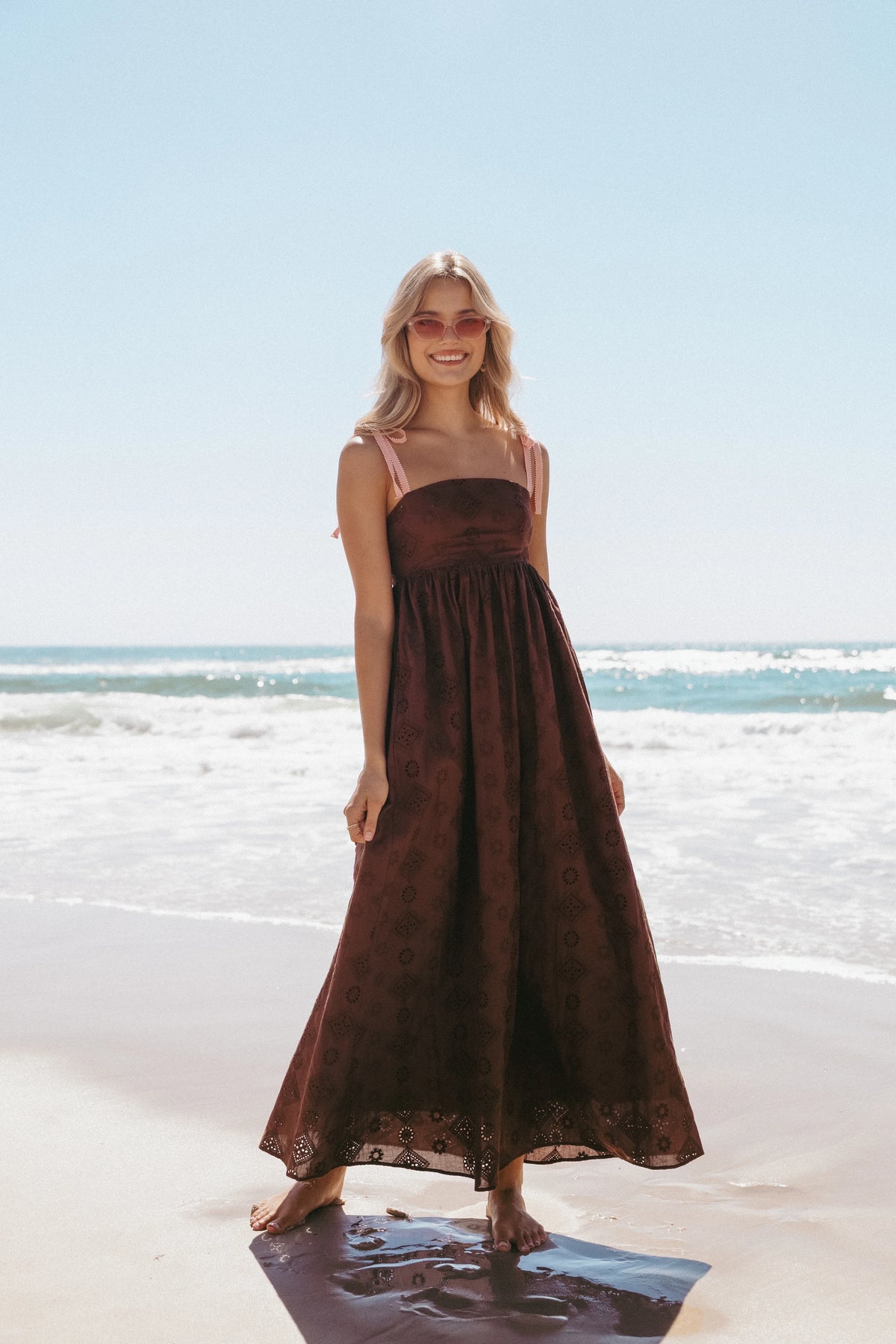 Odessa Maxi Dress Brown