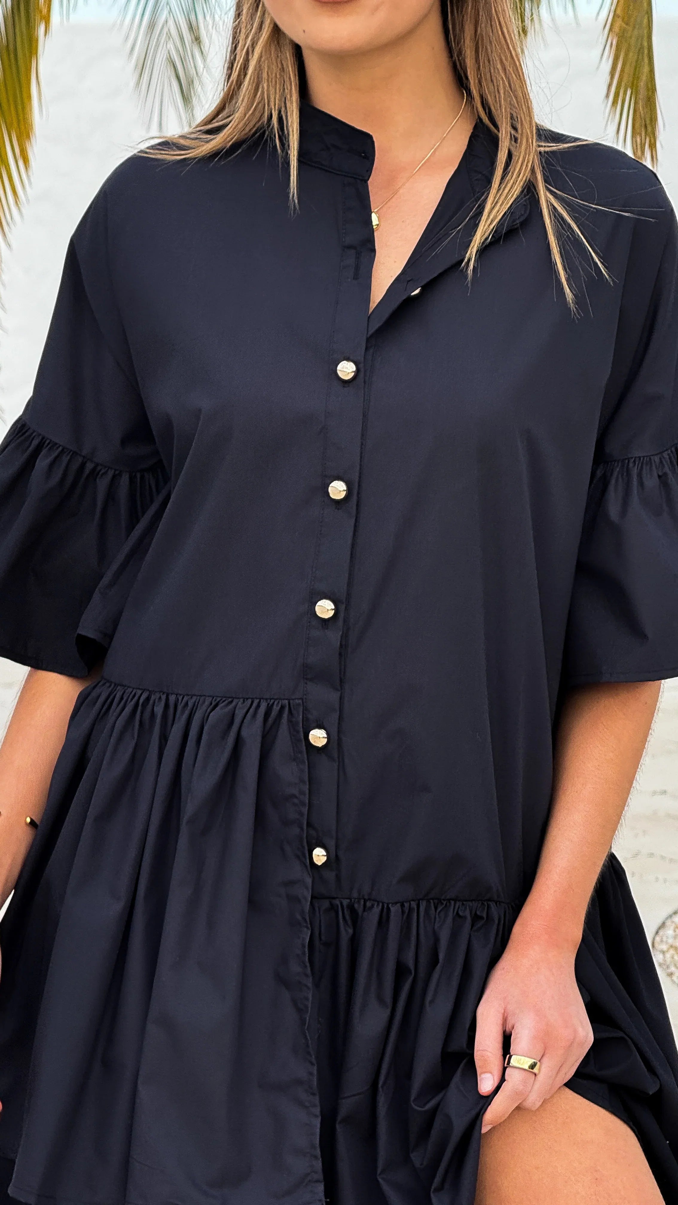 Viola Mini Dress Black