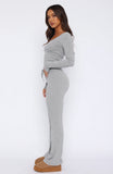 Dont Wake Me Up Pyjama Set Grey Marle