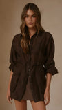 Banx Sheer Top Chocolate