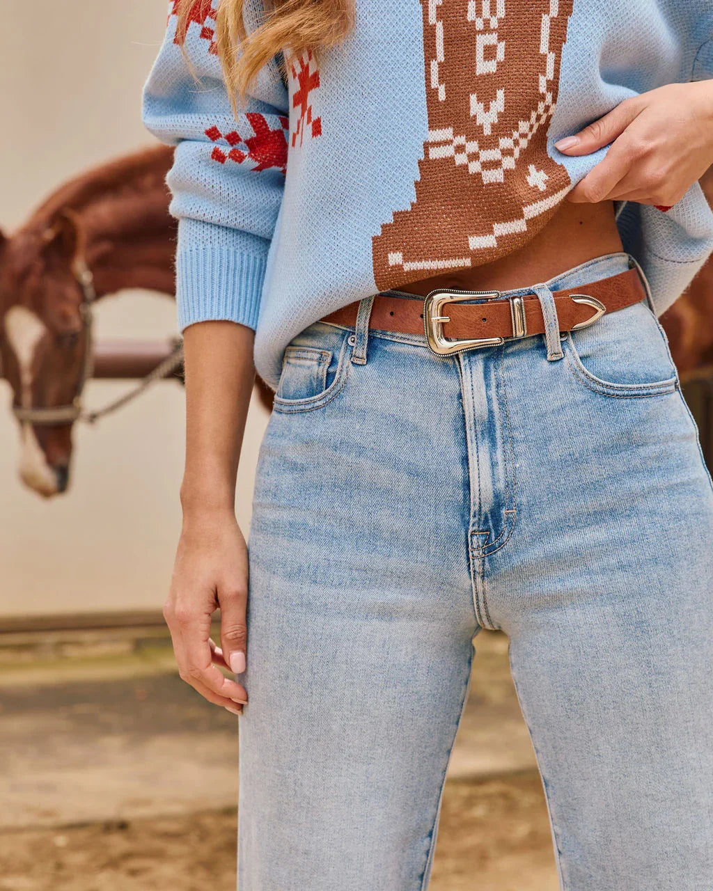 Ranch Hand Western Buckle Belt