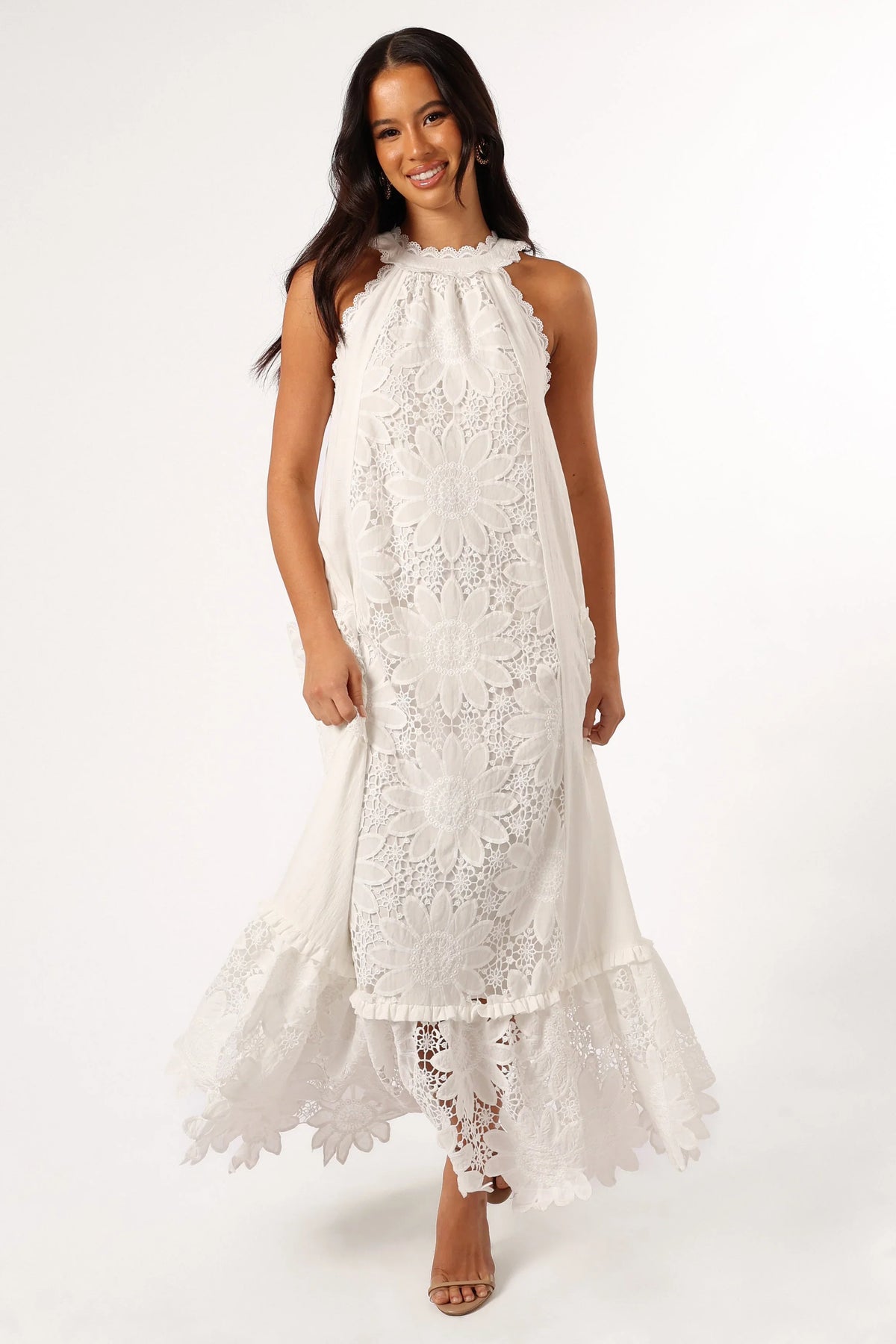 Capri Maxi Dress White