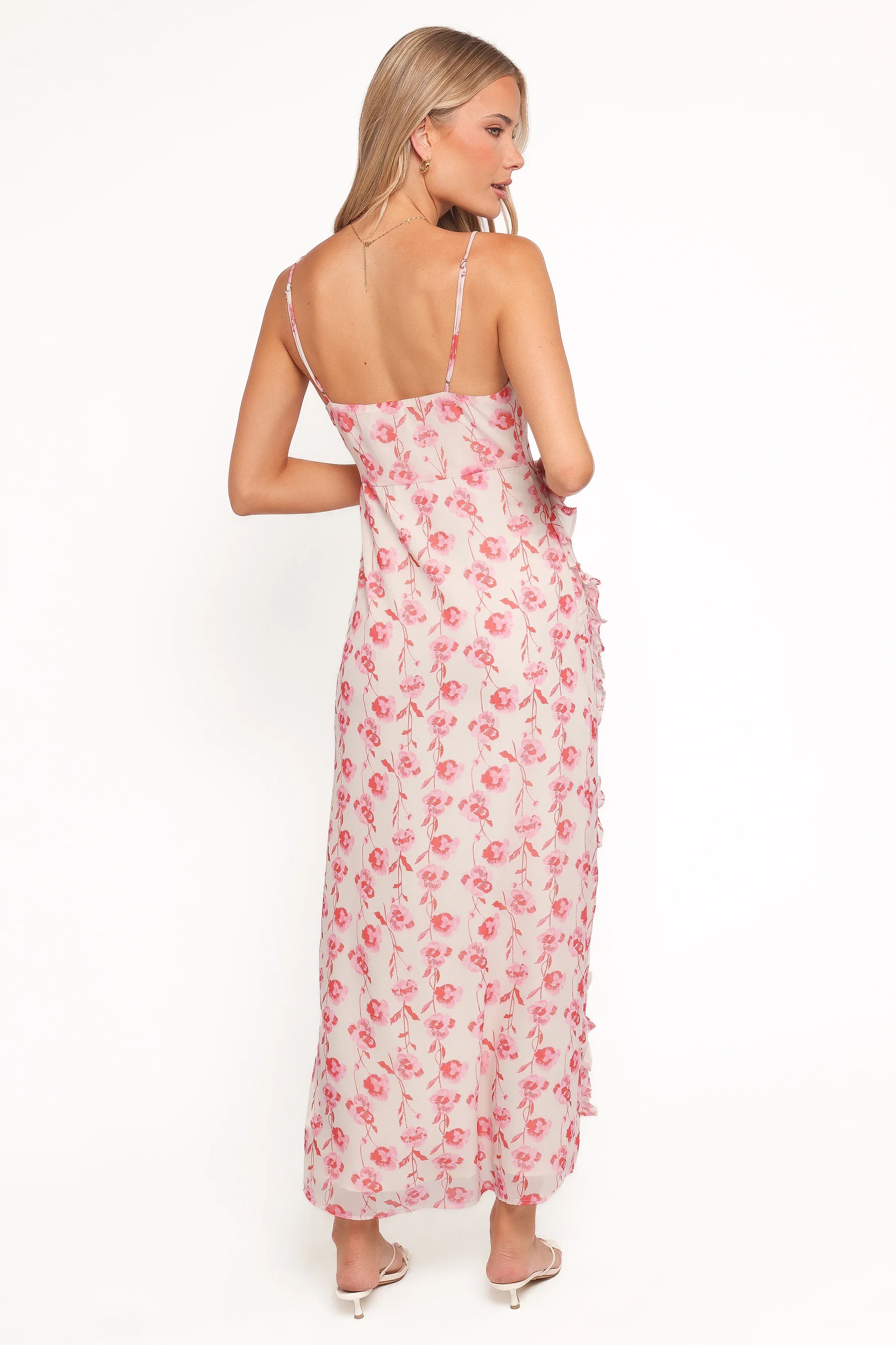 Charli Maxi Dress Pink Floral