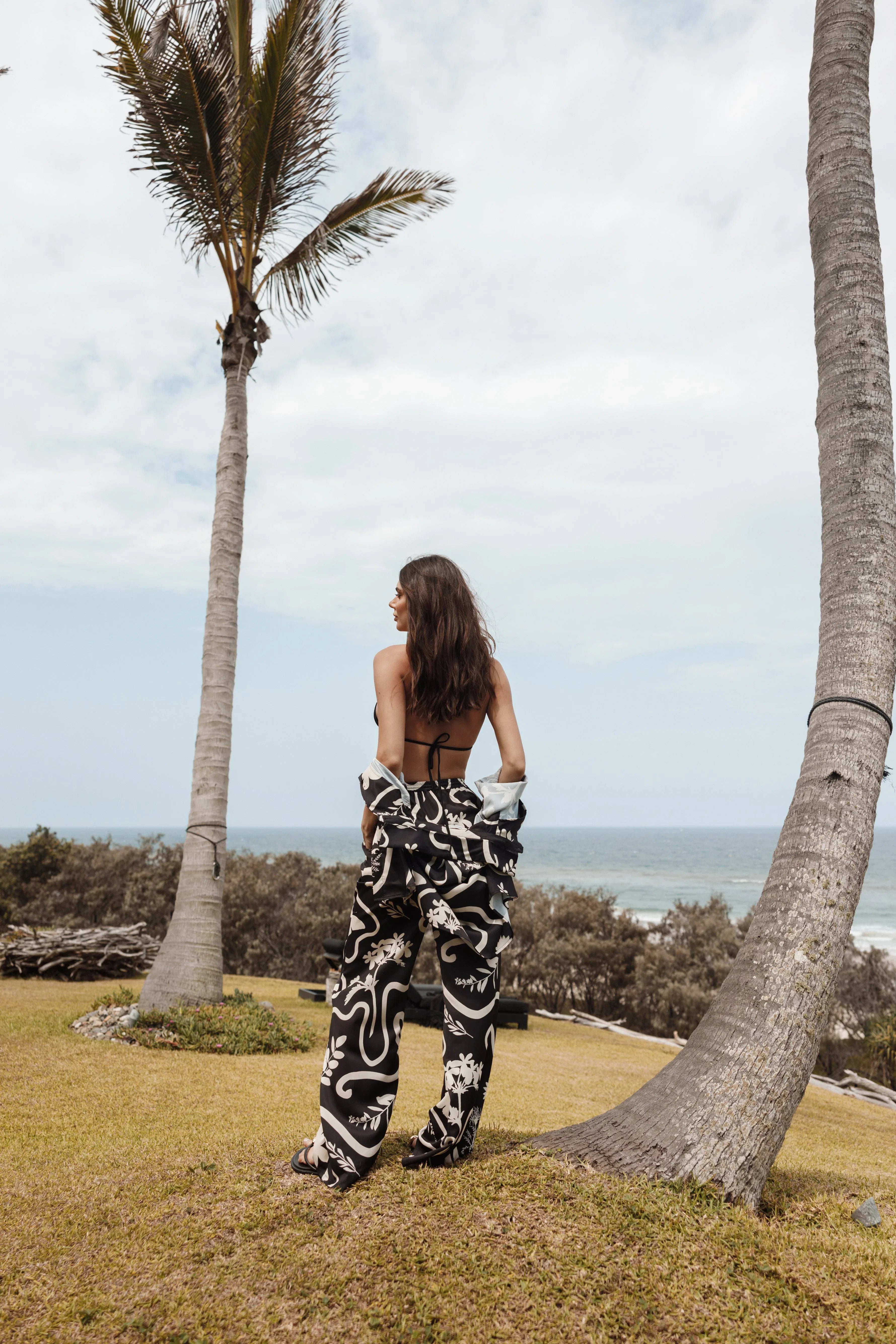 Leo Pant Black Sand