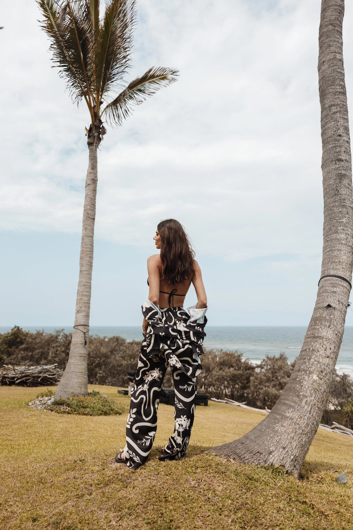 Leo Pant Black Sand